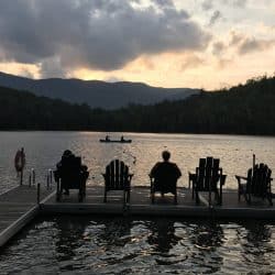 Adirondack mountain lake