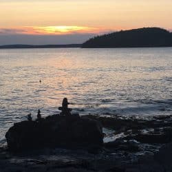 Ocean view in Acadia National Park