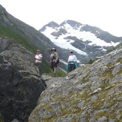 hikers in alaska