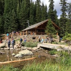 lodge in banff national park