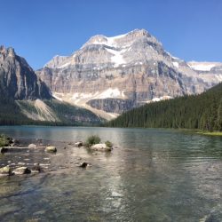 Mt. Ball as seen from Shadow Lake in Banff National Park, Alberta