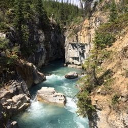 river in banff national park