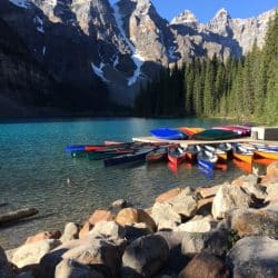 lake in banff national park