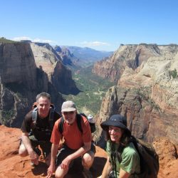 Valley Overlook Trail at Zion National Park