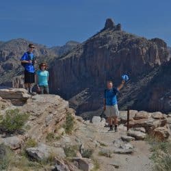 hikers in arizona
