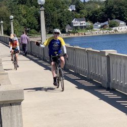 bikers on the east coast greenway