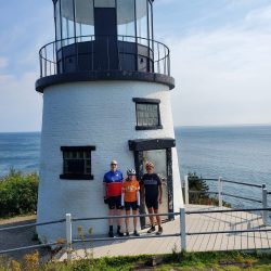 lighthouse along the east coast greenway