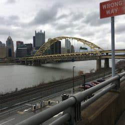 bridge over the great allegheny passage