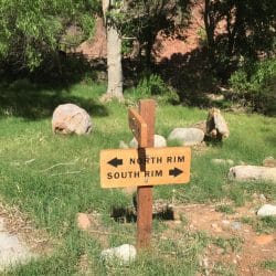 hiking sign