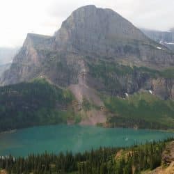 lake in glacier national park