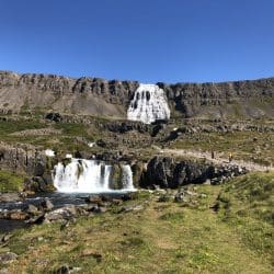 Dynjandi waterfall in Iceland