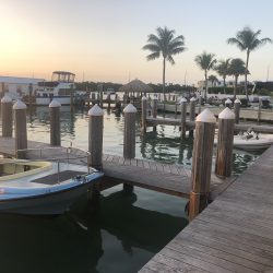 Marathon Marina at sunset