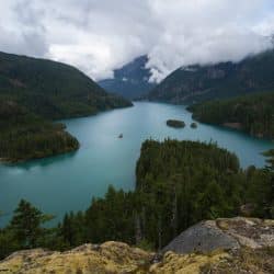 Diablo Lake in North Cascades National Park