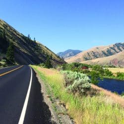 Beautiful scenery and a road