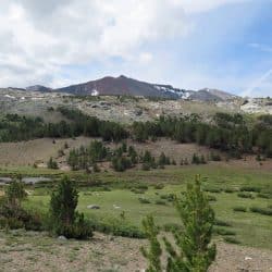 Landscape view in Yosemite National Park