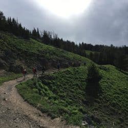 Mountain view in Yellowstone National Park