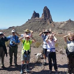hikers in big bend park