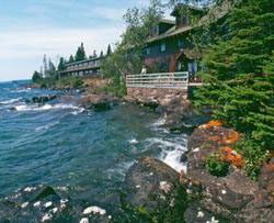 Rock Harbor Lodge on Isle Royale in Lake Superior